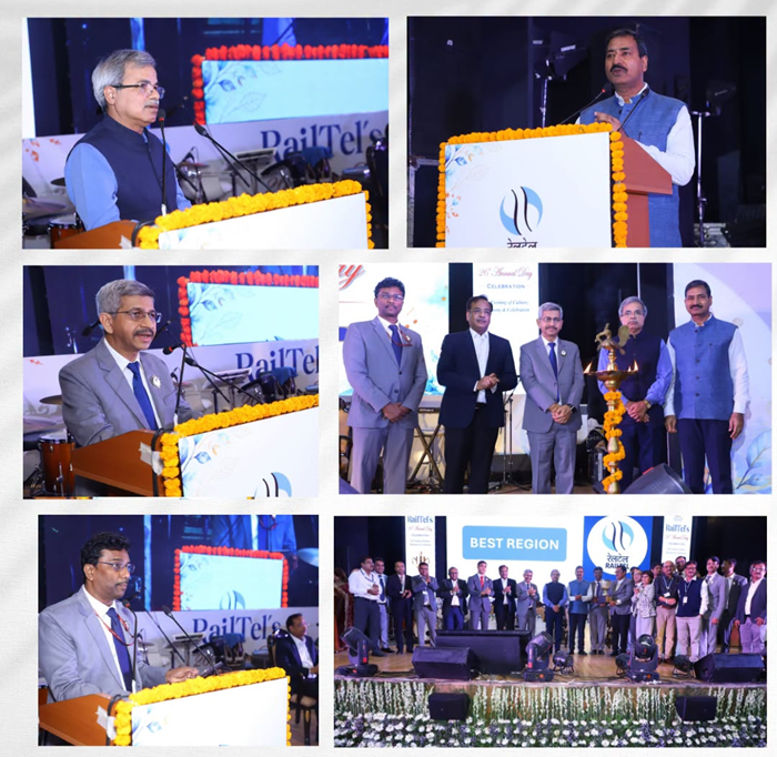 RailTel marks Annual Day at Manekshaw Centre